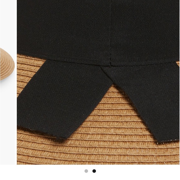 Nordstrom Straw Floppy Beach Hat - Picture 3 of 6